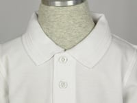 تيشيرت بتصميم بولو ابيض