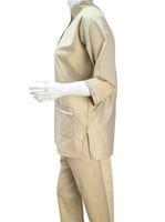 طقم لبس عاملات كتان شتوي