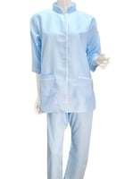 طقم لبس عاملات كتان شتوي