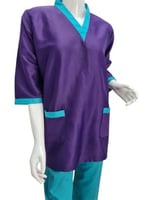 طقم لبس عاملات كتان شتوي