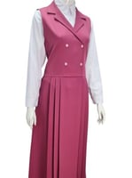 مريول وردي موديل 6 بدون قميص