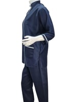 طقم لبس عاملات كتان