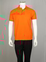 تيشيرت موديل بولو برتقالي