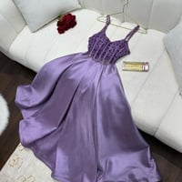 فستان الانيقات بتصميم عصري الخامه ميكادر روسي