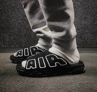 Nike air more uptempo slide