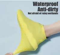 غطاء أحذية مقاوم للماء والطين مقاوم للإنزلاق