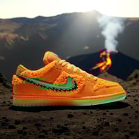 Nikex Grateful Dead SB Dunk Low 'Orange Bear'