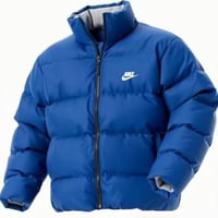 جاكيت دبل فيس من نايك أزرق