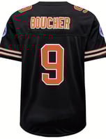 تيشيرت كرة قدم أمريكية مطرز