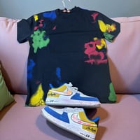 تي شيريت لويس فيتون كابس ديسترويد فلات غراوند قطن