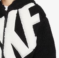 NIKE W NSW LOGO SHERPA JACKET