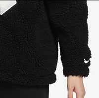 NIKE W NSW LOGO SHERPA JACKET