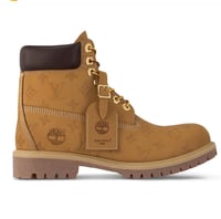 Ankle Boot 'Embossed Monogram - Wheat'