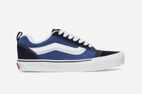 ‎‏ vans knu skool navy white