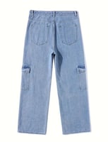 بنطلون جنز أزرق فاتح