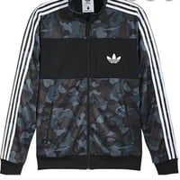 adidas Track Jacket black× Beige
