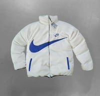 جاكيت دبل فيس من نايك أزرق