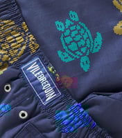 Vilebrequin x Falke Ronde des Tortues swim shorts