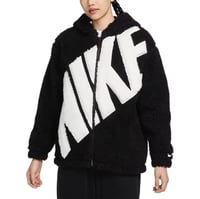 NIKE W NSW LOGO SHERPA JACKET