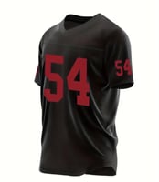 تيشيرت كرة قدم أمريكية مطرز يسمح بمرور الهواء مصنو...