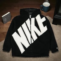NIKE W NSW LOGO SHERPA JACKET