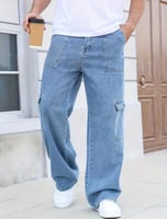 بنطلون جنز أزرق فاتح