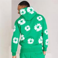 DENIM TEARS THE COTTON WREATH SWEATSHIRT GREEN