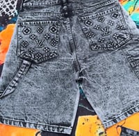 Louis Vuitton Louis Vuitton Denim Monogram J