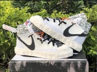 Nike Blazer leather high trainers