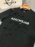 تي شيريت بالنسياغا كابس ديسترويد فلات غراوند قطن أ...