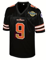 تيشيرت كرة قدم أمريكية مطرز