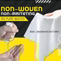 80قطعة مناديل مبللة منظفة للأحذية من الاوساخ والبق...