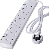 توصيلة كهربائية آمنة 5 متر 6 مداخل GEEPAS Electric...