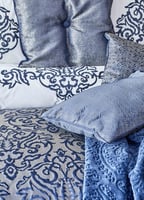 طقم مفارش عرائس كينج سايز Camilla أزرق