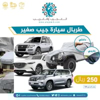 طربال سيارة جيب صغير