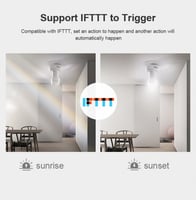 قاعدة لمبة ذكية واي فاي