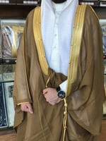 بشت رجالي ملكي رسمي لون بني دقة ملكيه قماش صوف 80٪...