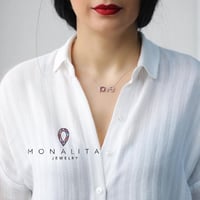 سلسلة (LOVE) الأنيقة , اللون : روزجولد (N10) .