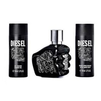 طقم ديزل اونلي ذا بريف تاتو الاسود (عطر 75مل+شاور...