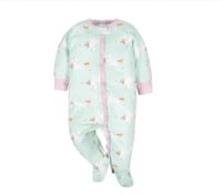 شبك اكمام كامل Unicorn قطن عضوي ماركة Gerber -