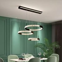 ثريا ليد 3 حلقات لون اسود 806