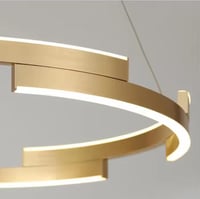 ثريا ليد 3 اضاءات مقاس 80سم + 60سم + 40سم 4603