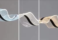 ثريا اكريليك الموج لون اسود 8365/BK