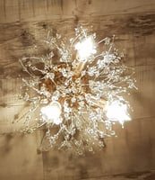 جداري الخرز ستيل ذهبي 9203/3