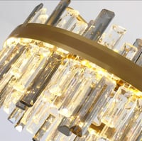 ثريا ليد كريستال ذهبي 5618