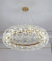 ثريا كريستال دائري راقي 80سم 9205/800