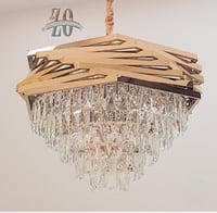 ثريا كريستال ستيل ذهبي 3307/800