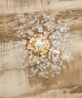 جداري الخرز ستيل ذهبي 9203/3