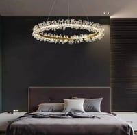 ثريا ليد ذهبي 3 اضاءات 5759