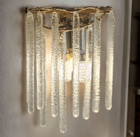 جداري ستيل ذهبي قزاز مثلج 1040